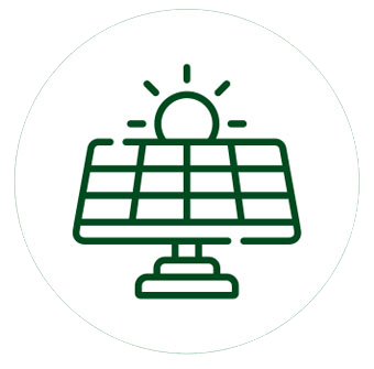 Solar energy icon used by Halker