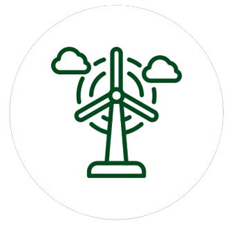 Wind energy icon used by Halker