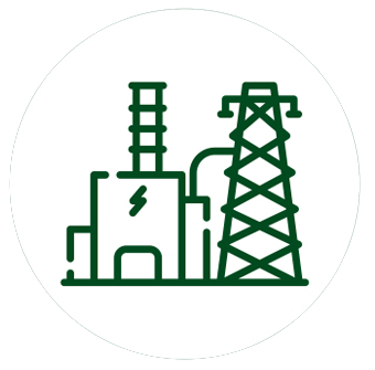 Energy plant icon used by Halker