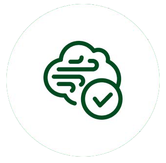 Air quality icon used by Halker