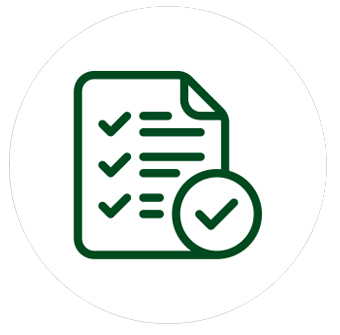Checklist icon used by Halker