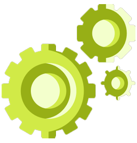 Gear icon used by Halker.