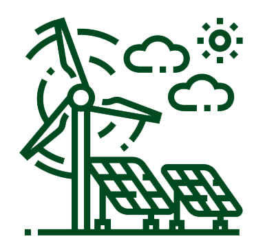 Solar energy icon used by Halker